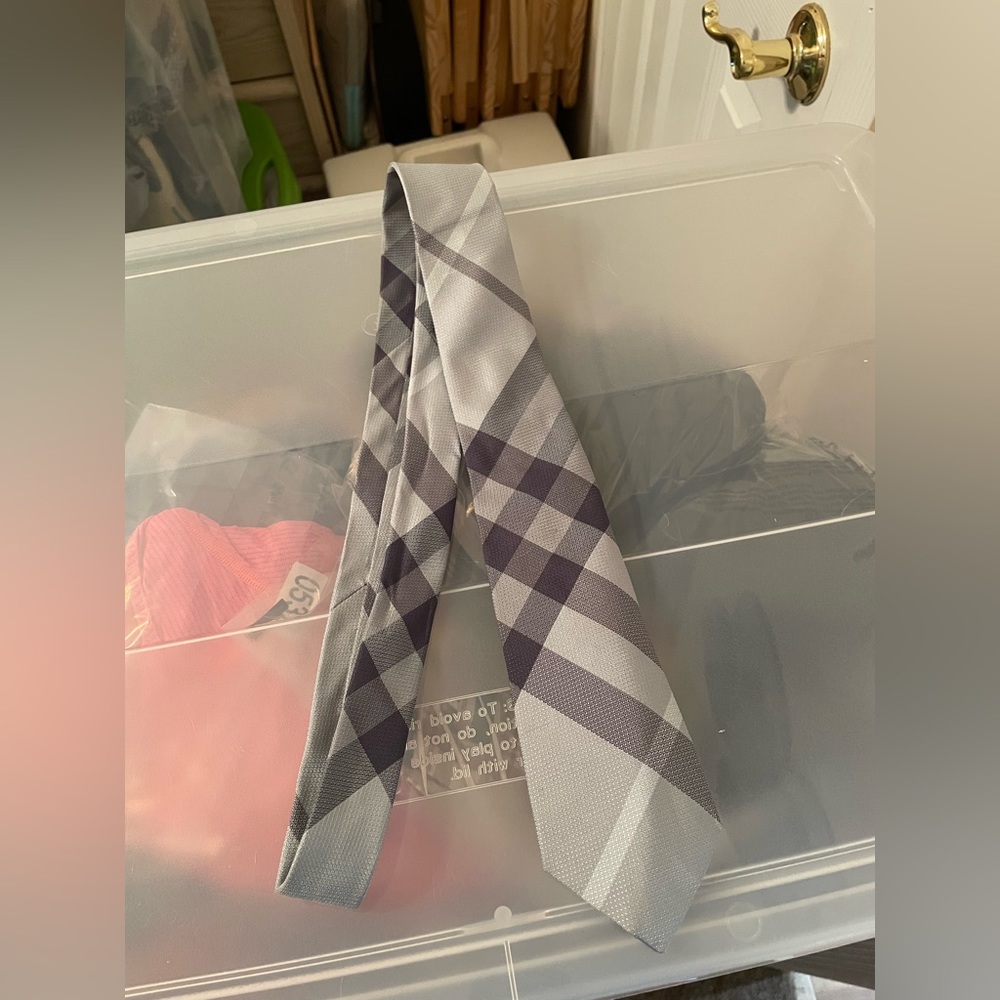 BurBerry Men Tie 100% Silk